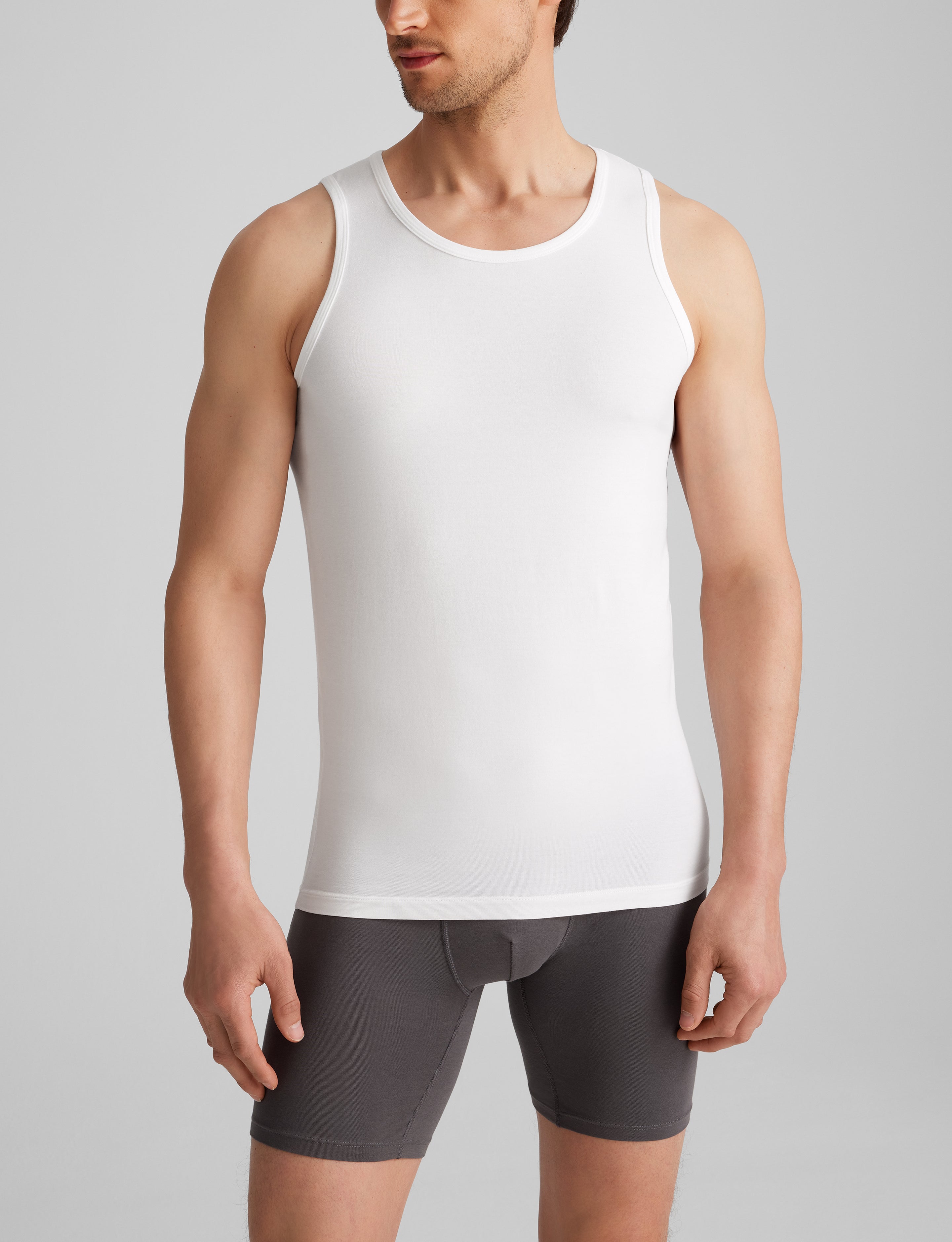 Cool Cotton Tank Stay-Tucked Undershirt (6-Pack)