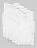 Cool Cotton Tank Stay-Tucked Undershirt (6-Pack)::White