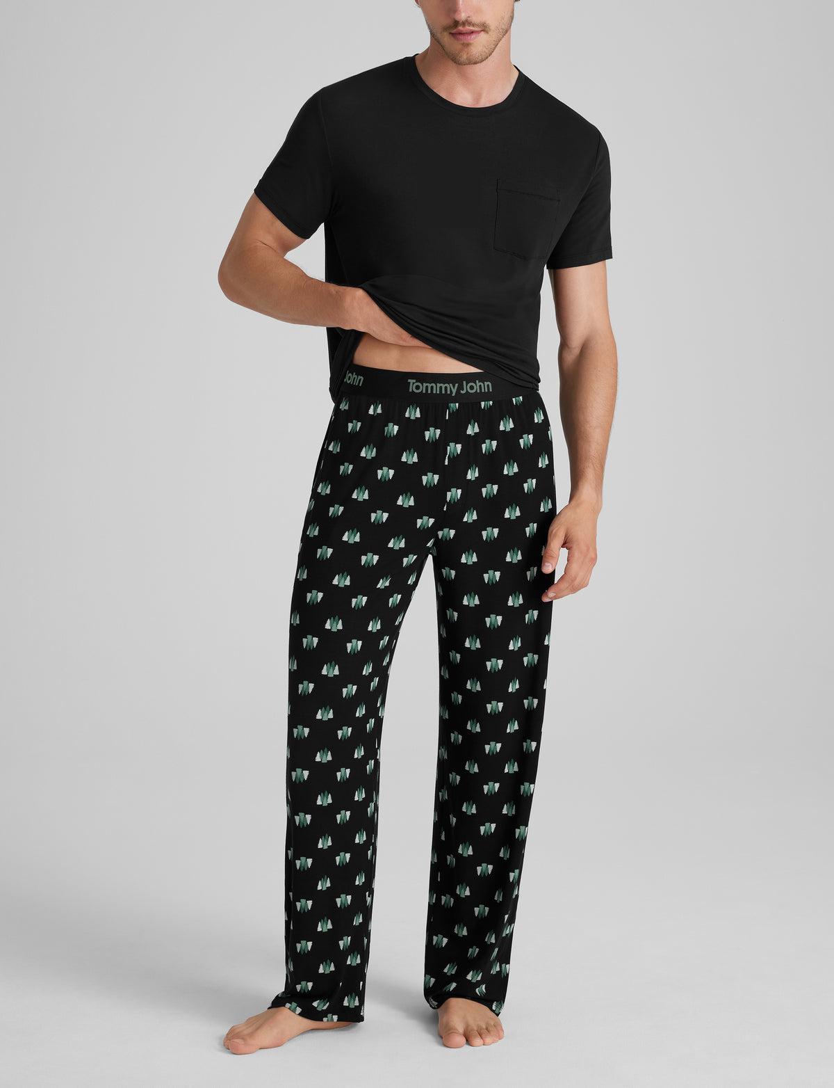 Second Skin Sleep Pocket Tee & Pant Set