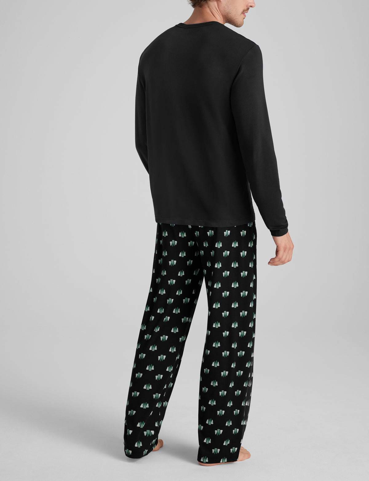 Second Skin Long Sleeve Sleep Tee & Pant Set