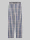 Second Skin Sleep Pant::Medium Grey Holiday Plaid::Swatch