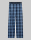 Second Skin Sleep Pant::Dress Blues Sam Plaid::Swatch