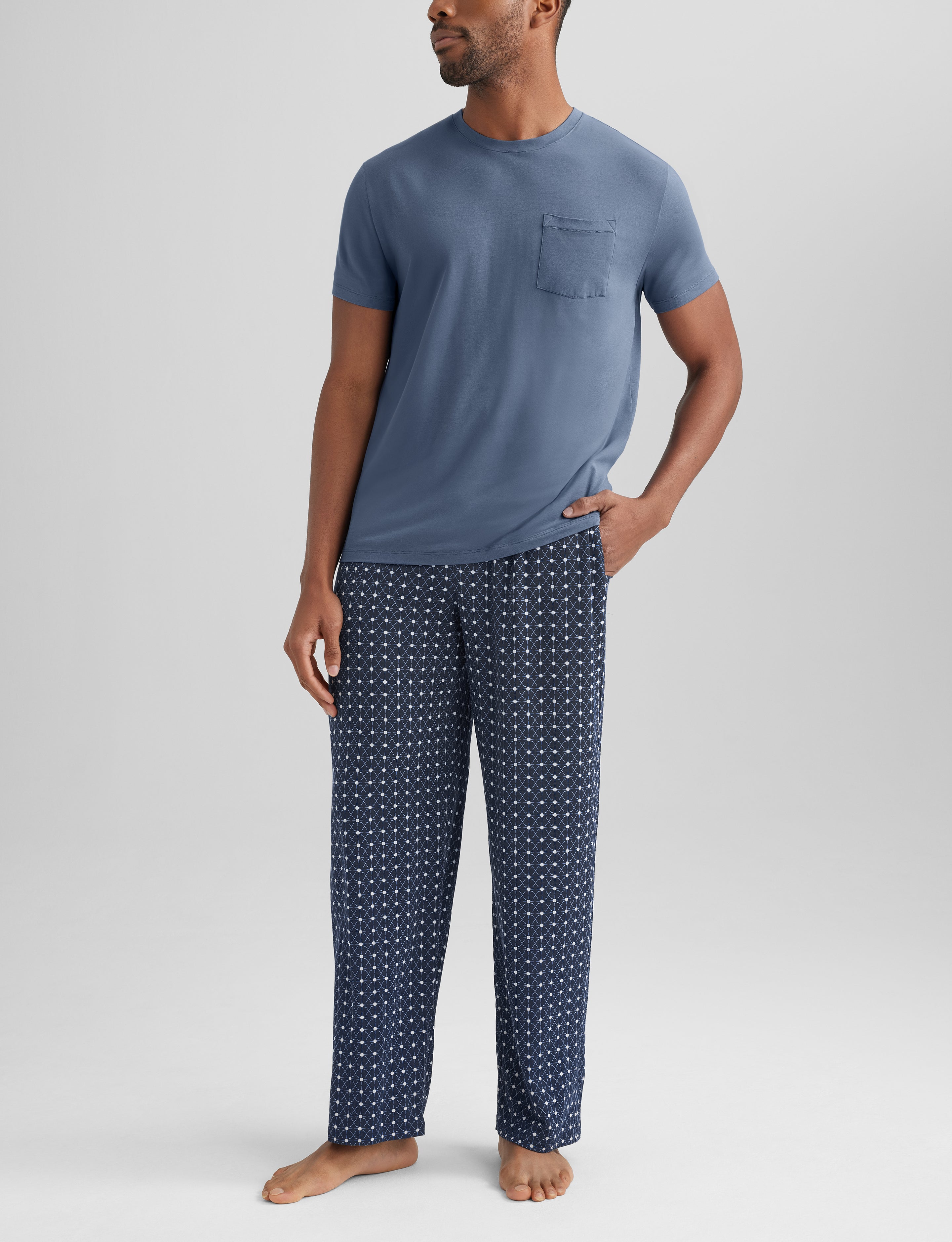 Second Skin Sleep Pocket Tee & Pant Set