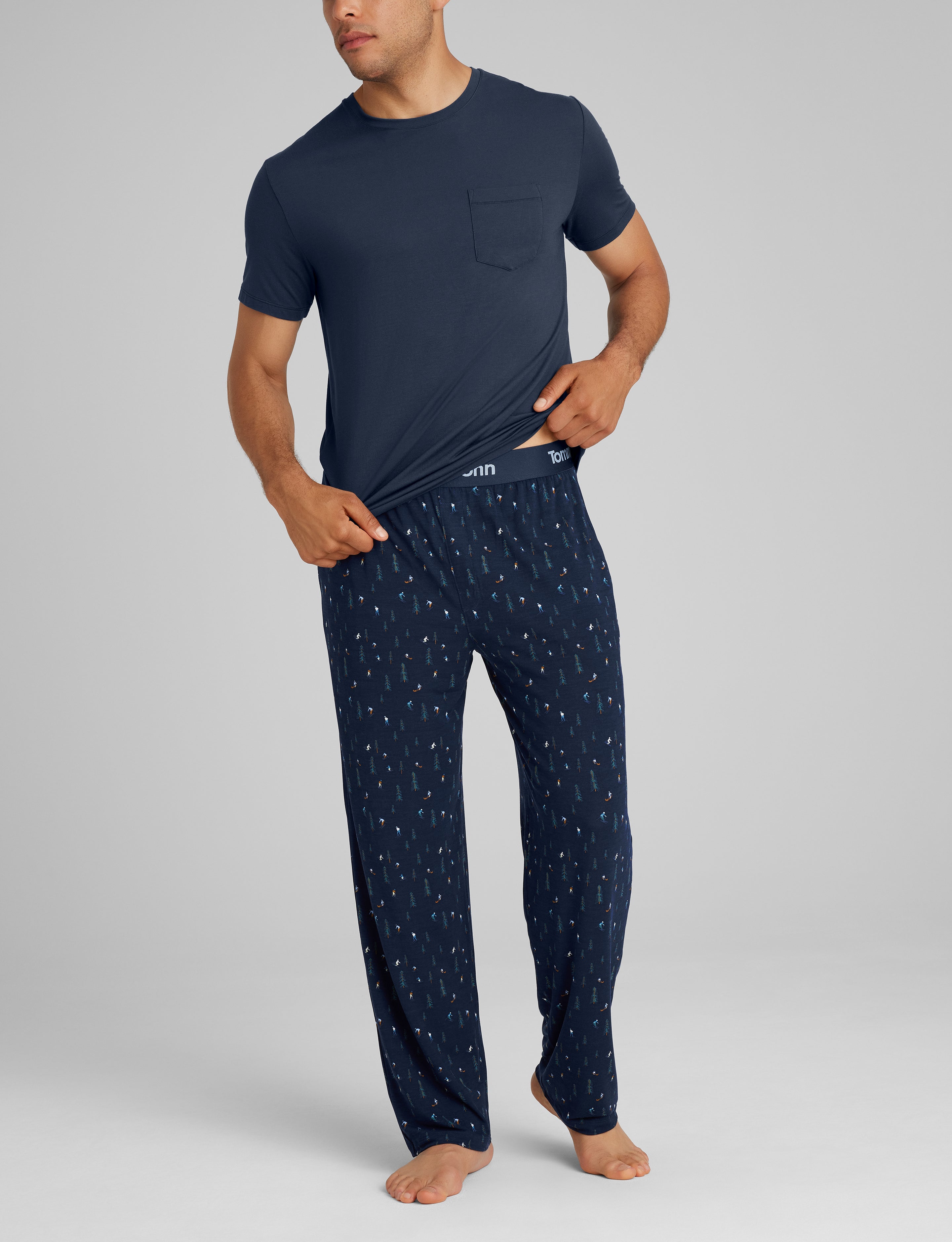 Second Skin Sleep Pocket Tee & Pant Set