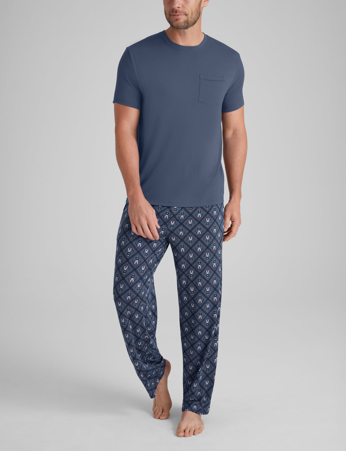 Second Skin Sleep Pocket Tee & Pant Set