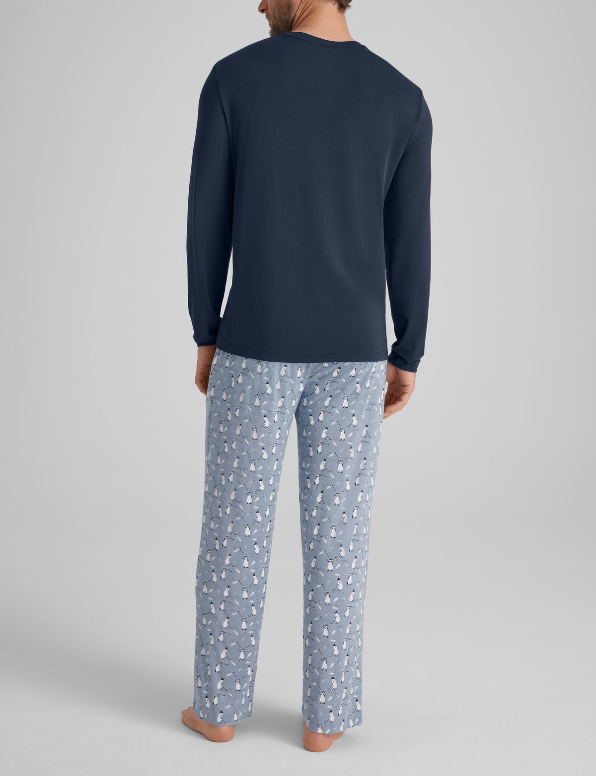 Second Skin Long Sleeve Sleep Tee & Pant Set