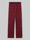 Second Skin Sleep Pant::Red Holiday Plaid::Swatch
