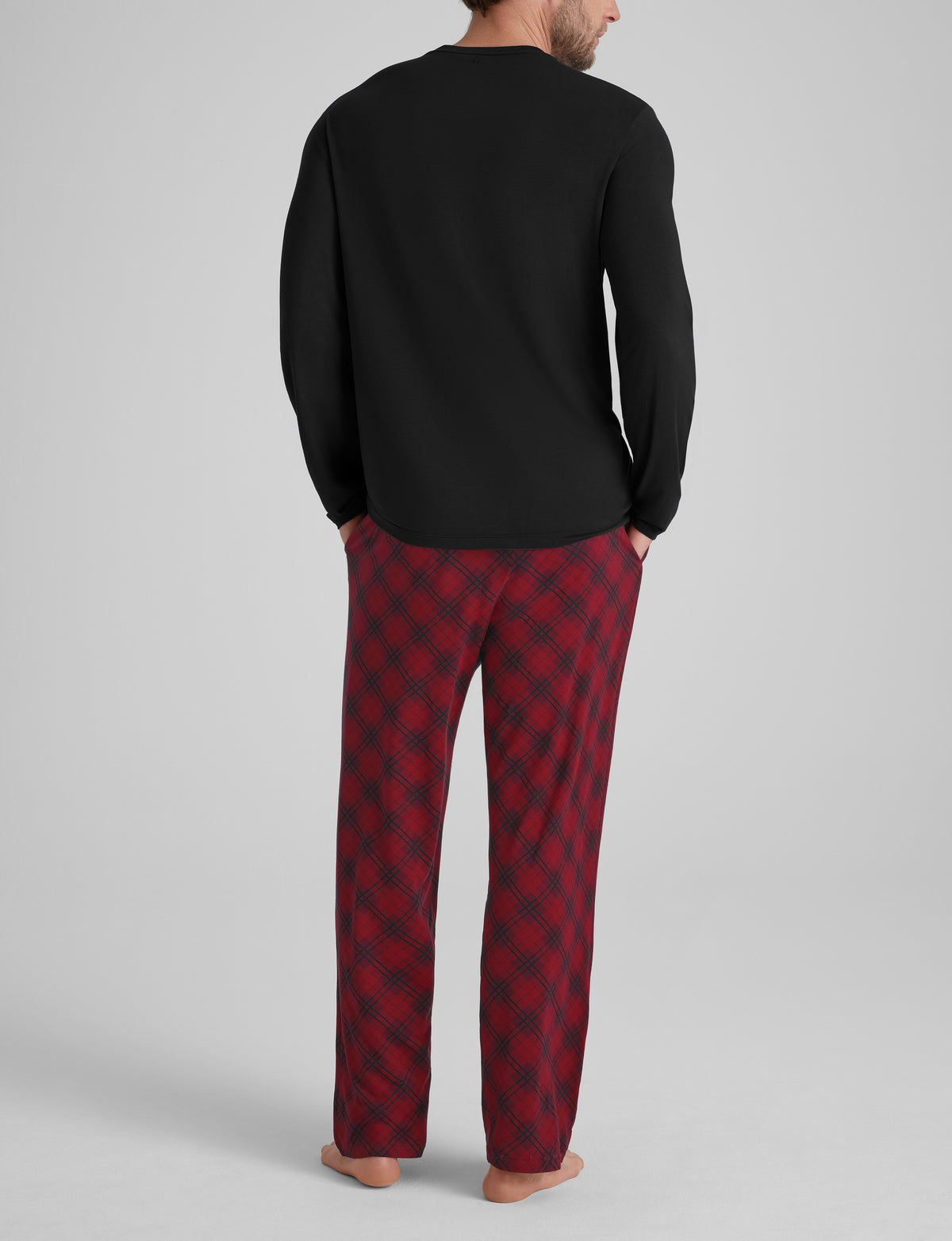 Second Skin Long Sleeve Sleep Tee & Pant Set