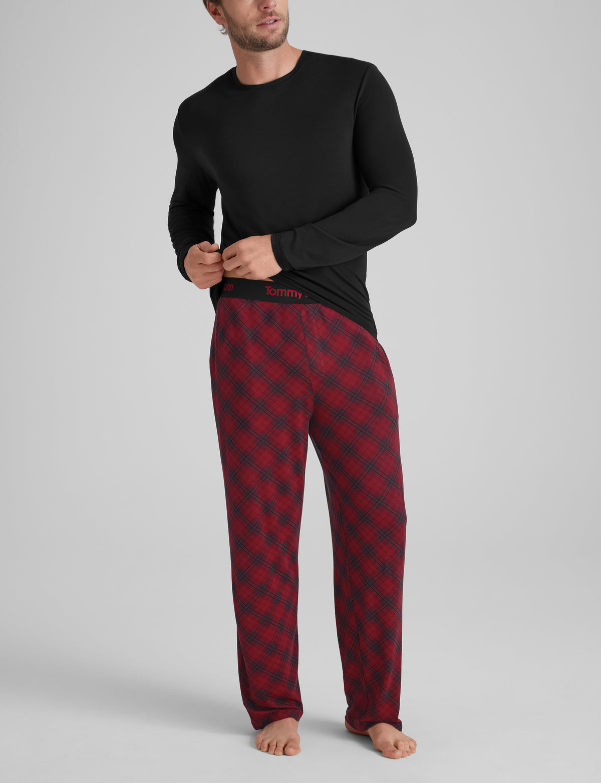 Second Skin Long Sleeve Sleep Tee & Pant Set