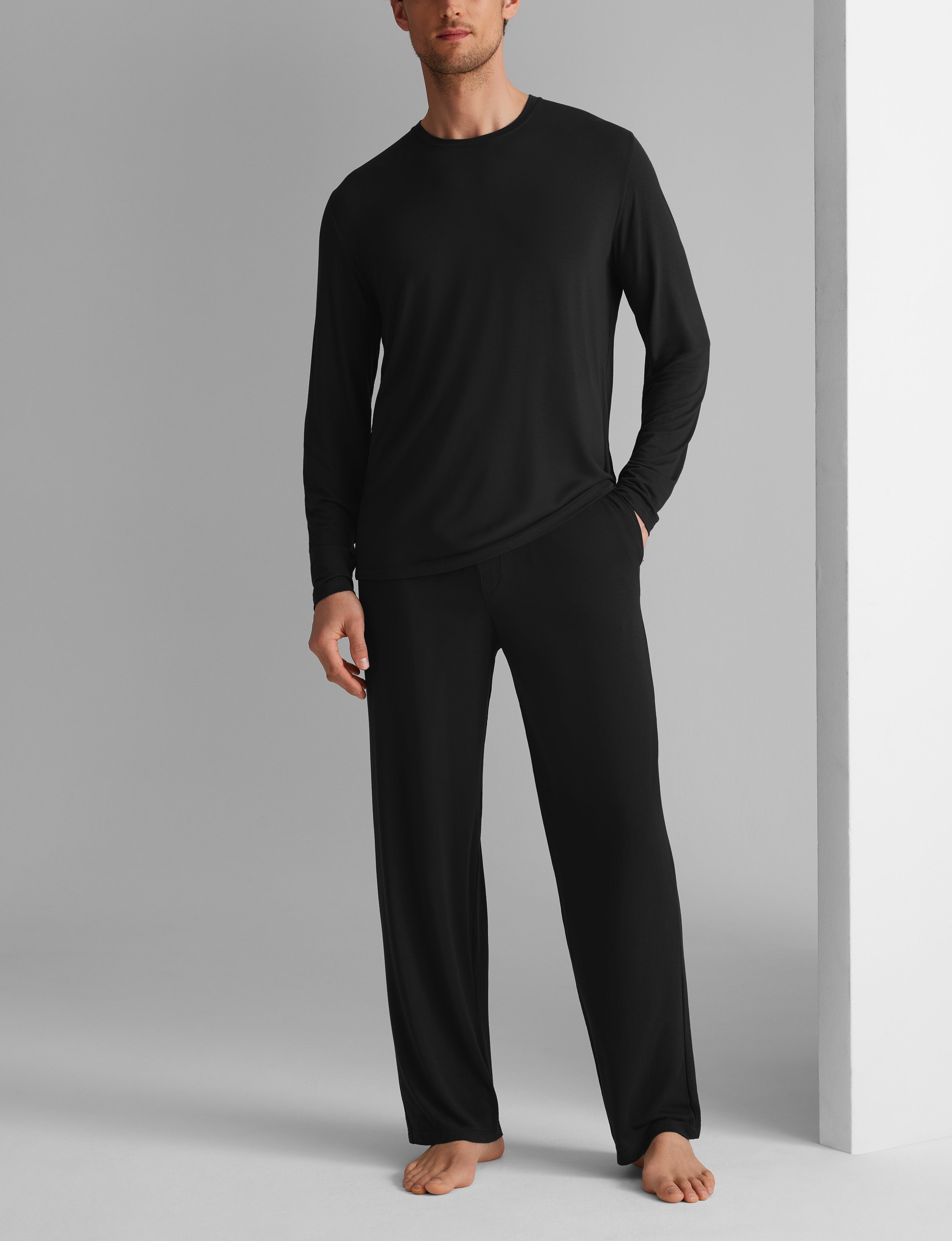 Second Skin Sleep Long Sleeve Tee & Pant Set