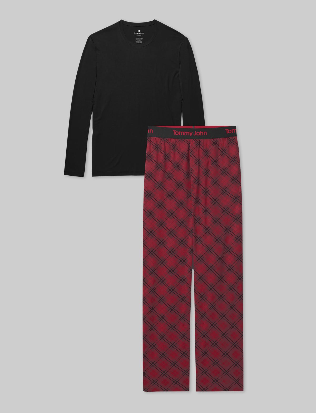 Second Skin Long Sleeve Sleep Tee & Pant Set