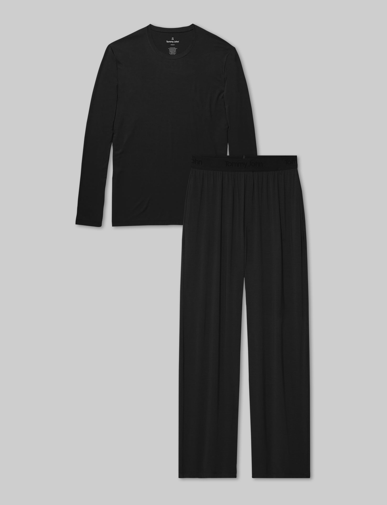 Second Skin Sleep Long Sleeve Tee & Pant Set