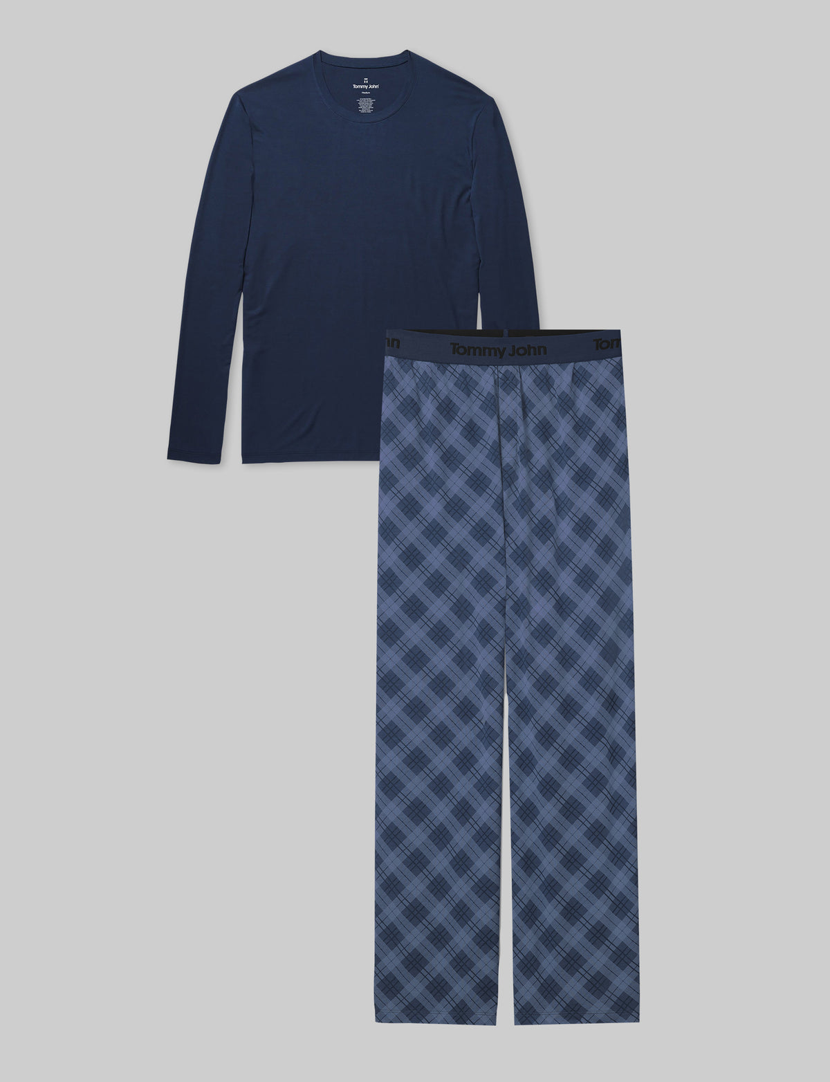 Second Skin Long Sleeve Sleep Tee & Pant Set