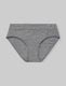 Women's Second Skin Brief::Medium Heather Grey::Swatch