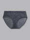 Women's Second Skin Brief::Asphalt Simple Leopard::Swatch