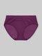 Women's Second Skin Brief::Dark Purple::Swatch