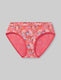 Women's Second Skin Brief::Cardinal Red Leaves::Swatch