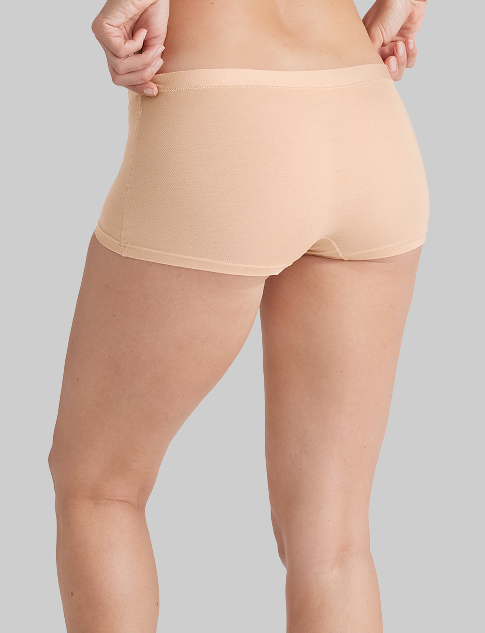 Women's Second Skin Boyshort (6-Pack)