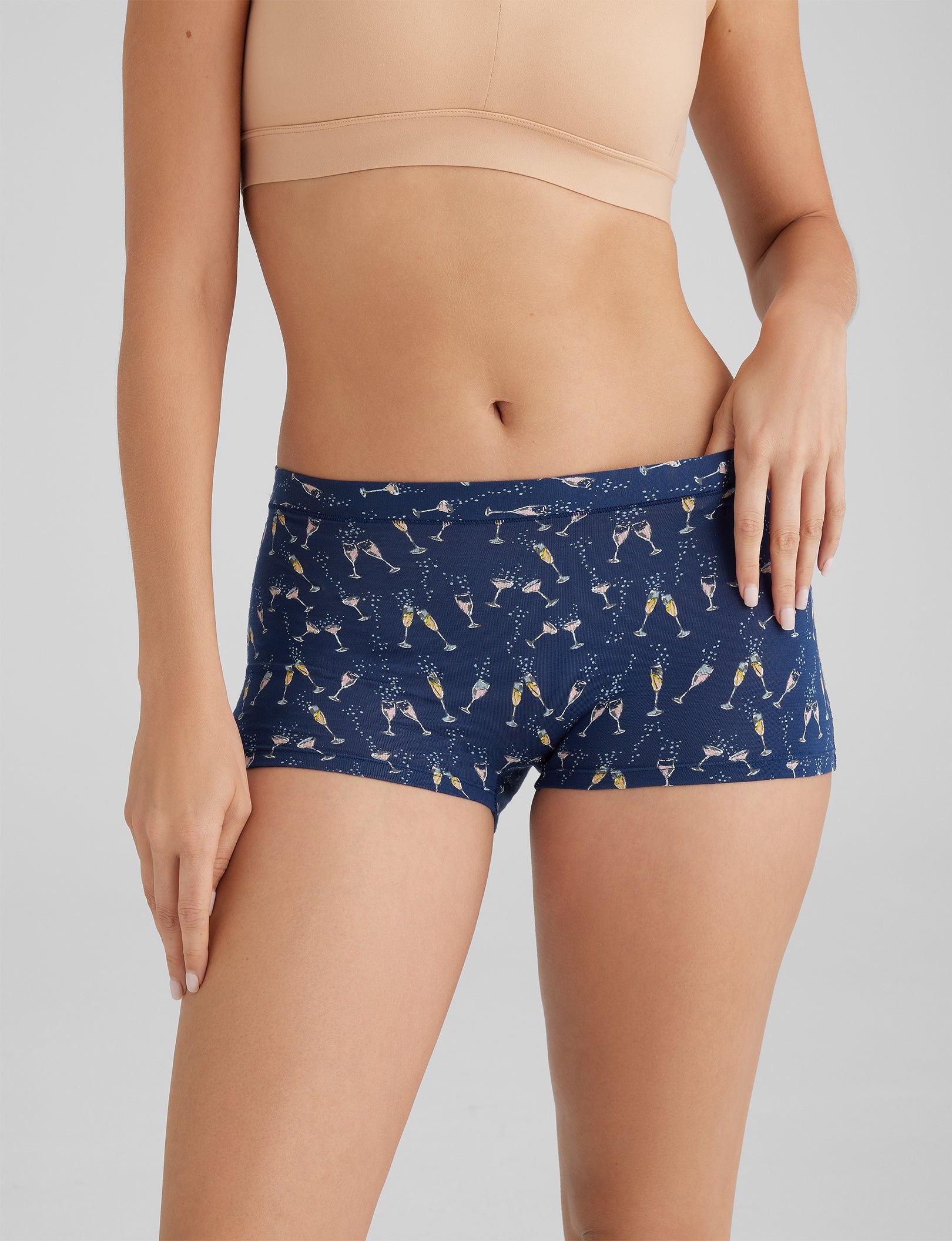 Women's Second Skin Boyshort