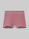 Women's Second Skin Boyshort::Valiant Poppy Balanced Stripe::Swatch