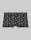 Women's Second Skin Boyshort::Dress Blues Pickleball::Swatch