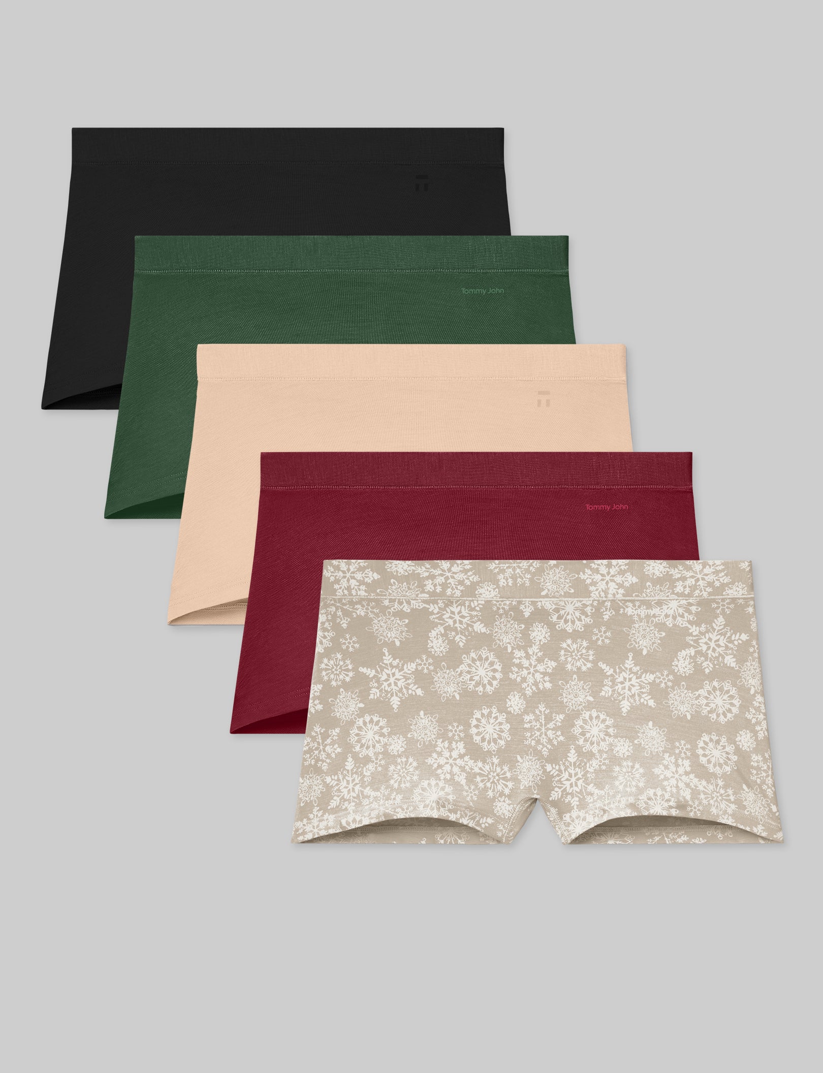 Women's Second Skin Boyshort (5-Pack)