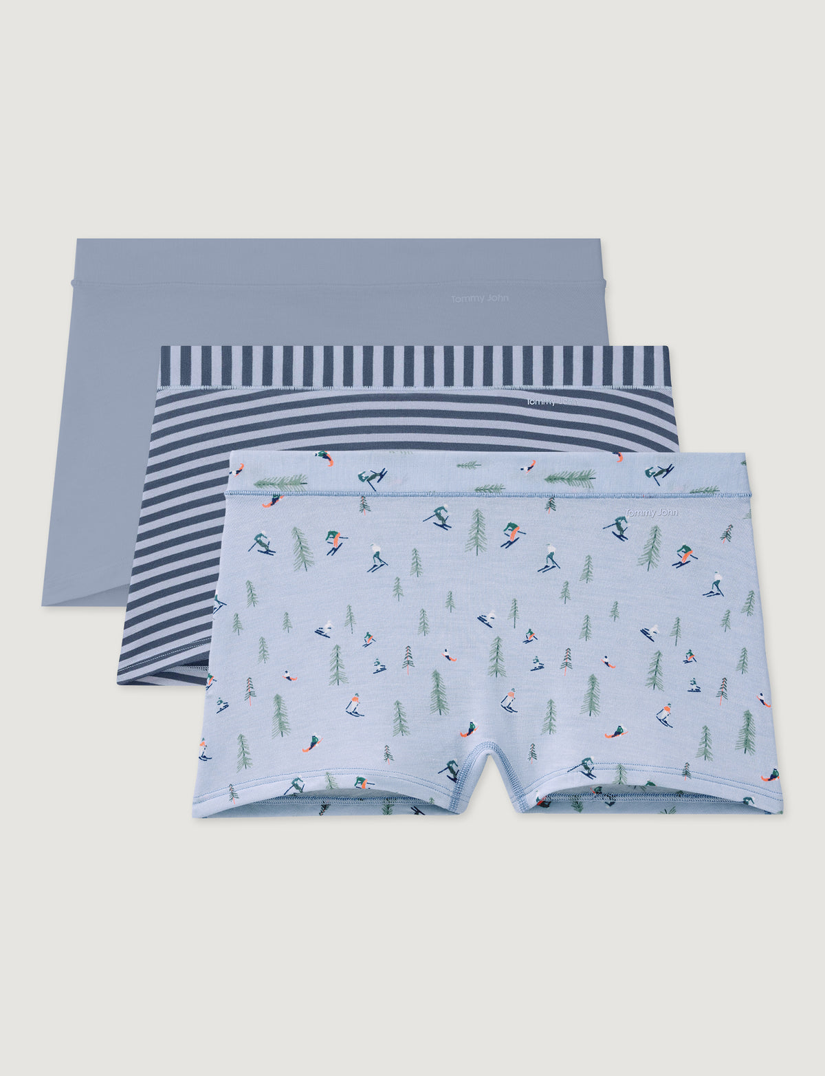 Women's Second Skin Boyshort (3-Pack)