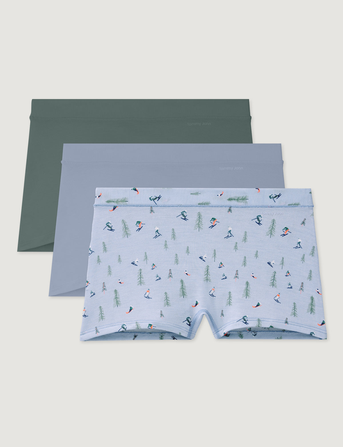 Women's Second Skin Boyshort (3-Pack)