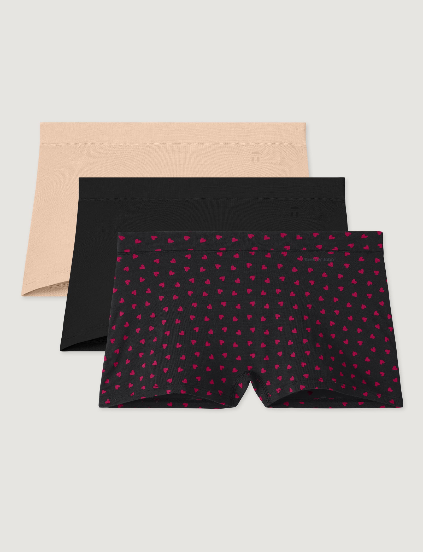 Women's Second Skin Boyshort (3-Pack)