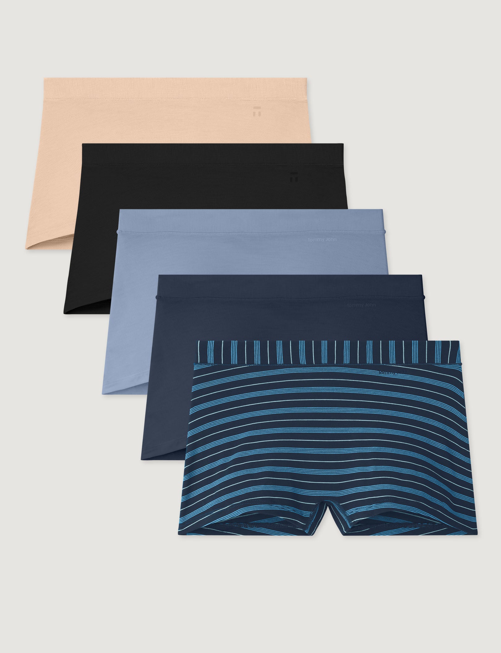 Women's Second Skin Boyshort (5-Pack)