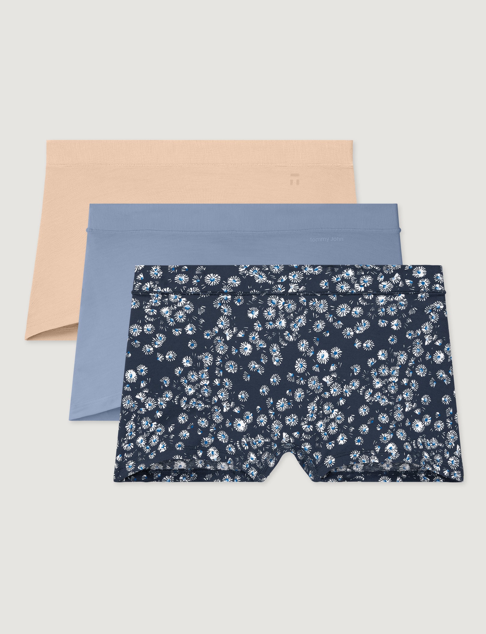 Women's Second Skin Boyshort (3-Pack)