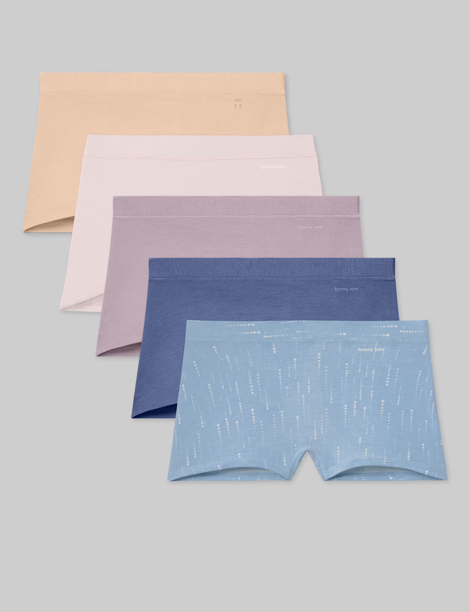 Women's Second Skin Boyshort (5-Pack)