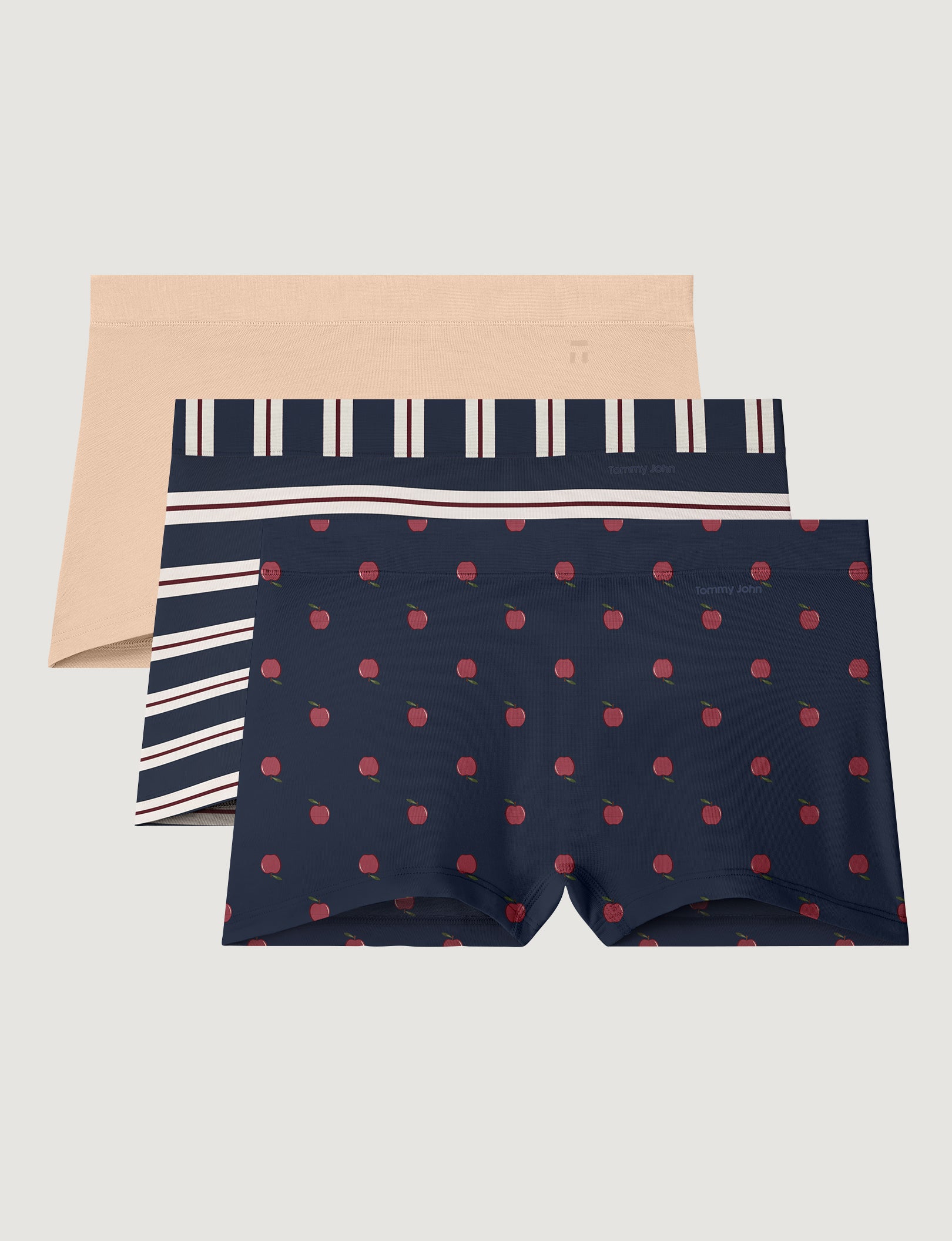 Women's Second Skin Boyshort (3-Pack)