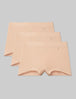 Women's Second Skin Boyshort (3-Pack)::Maple Sugar