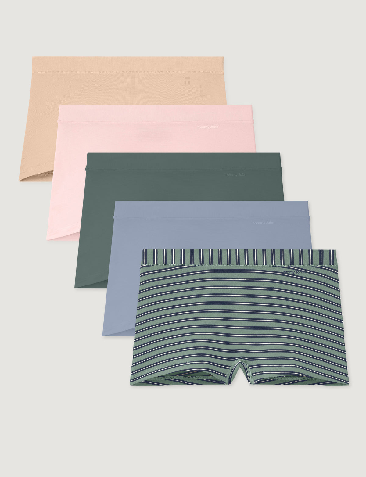 Women's Second Skin Boyshort (5-Pack)