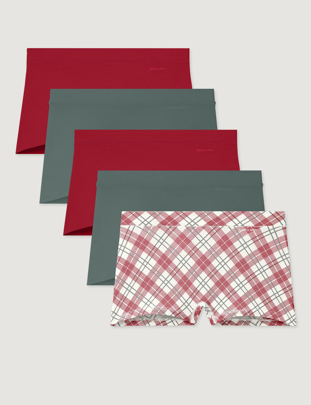 Women's Second Skin Boyshort (5-Pack)