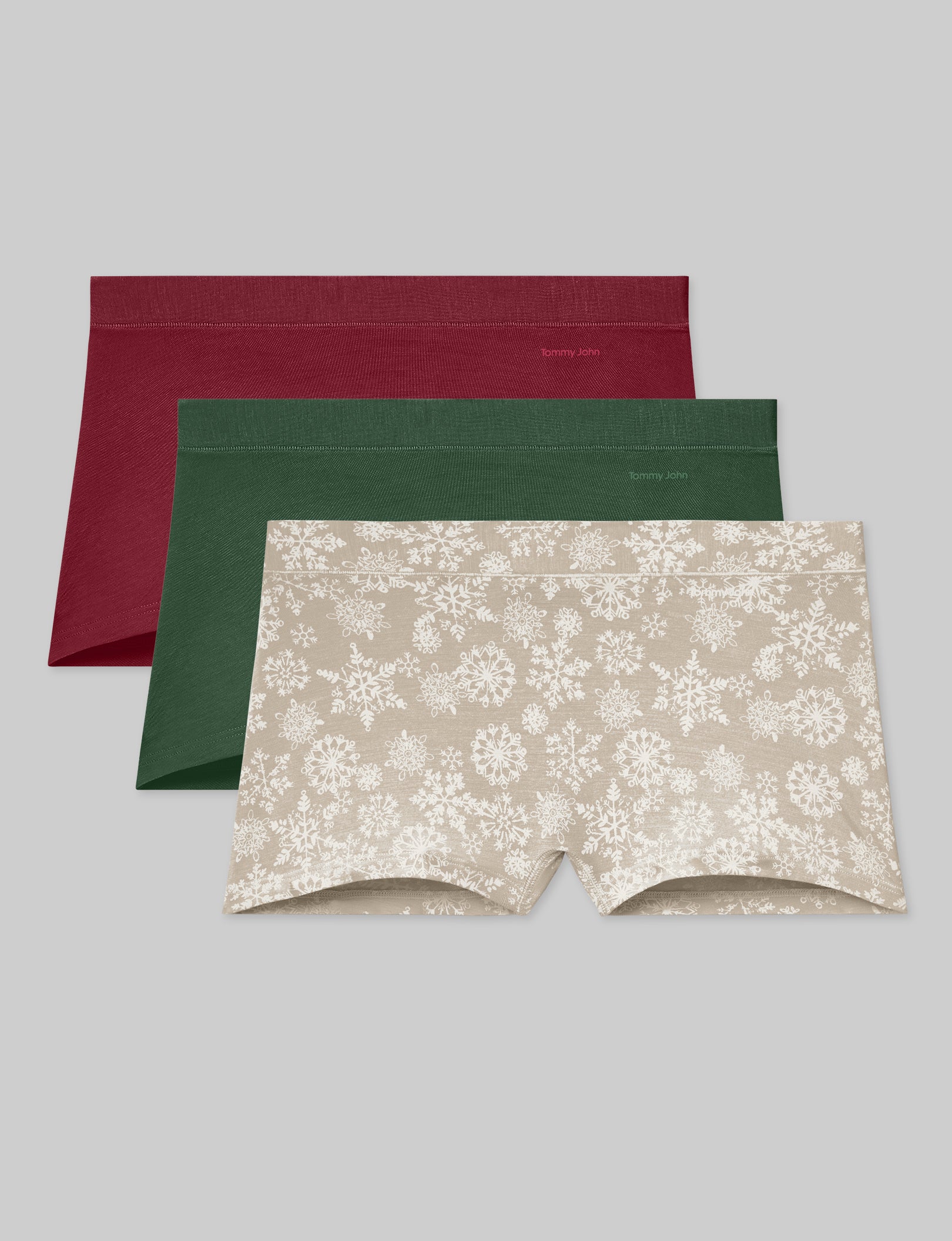 Women's Second Skin Boyshort (3-Pack)