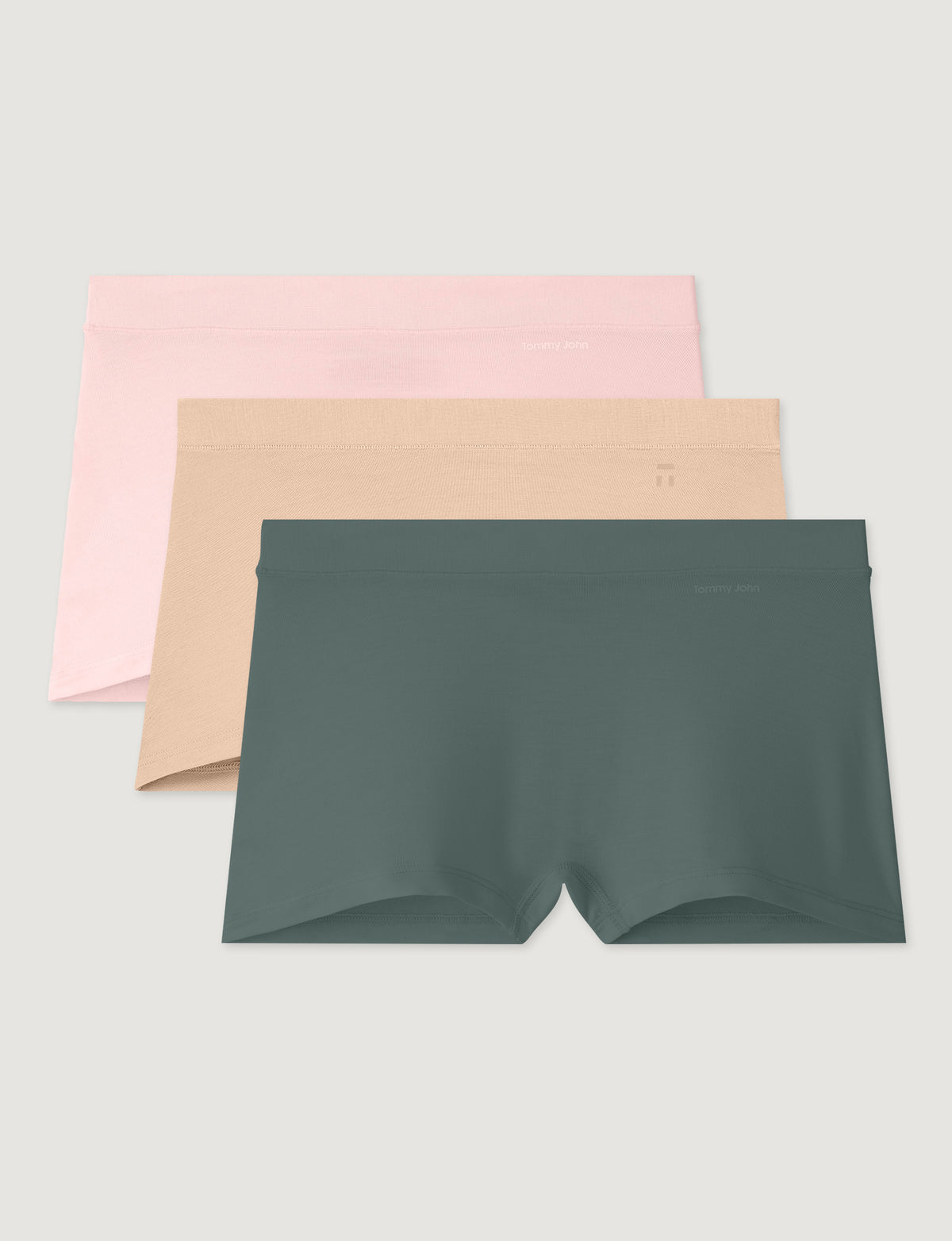 Women's Second Skin Boyshort (3-Pack)