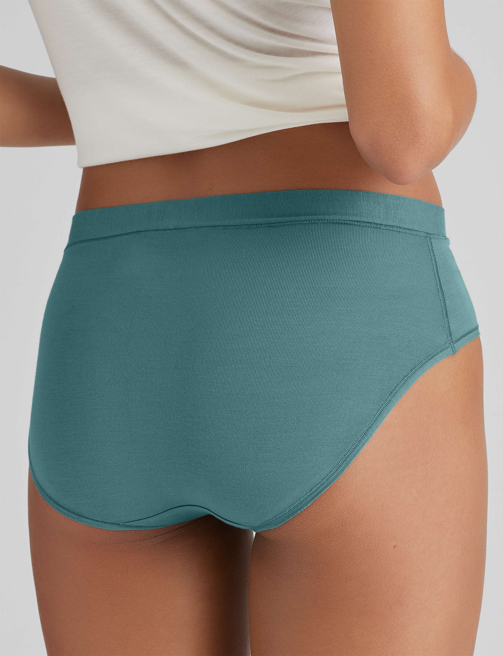Women's Second Skin High Rise Brief (3-Pack)