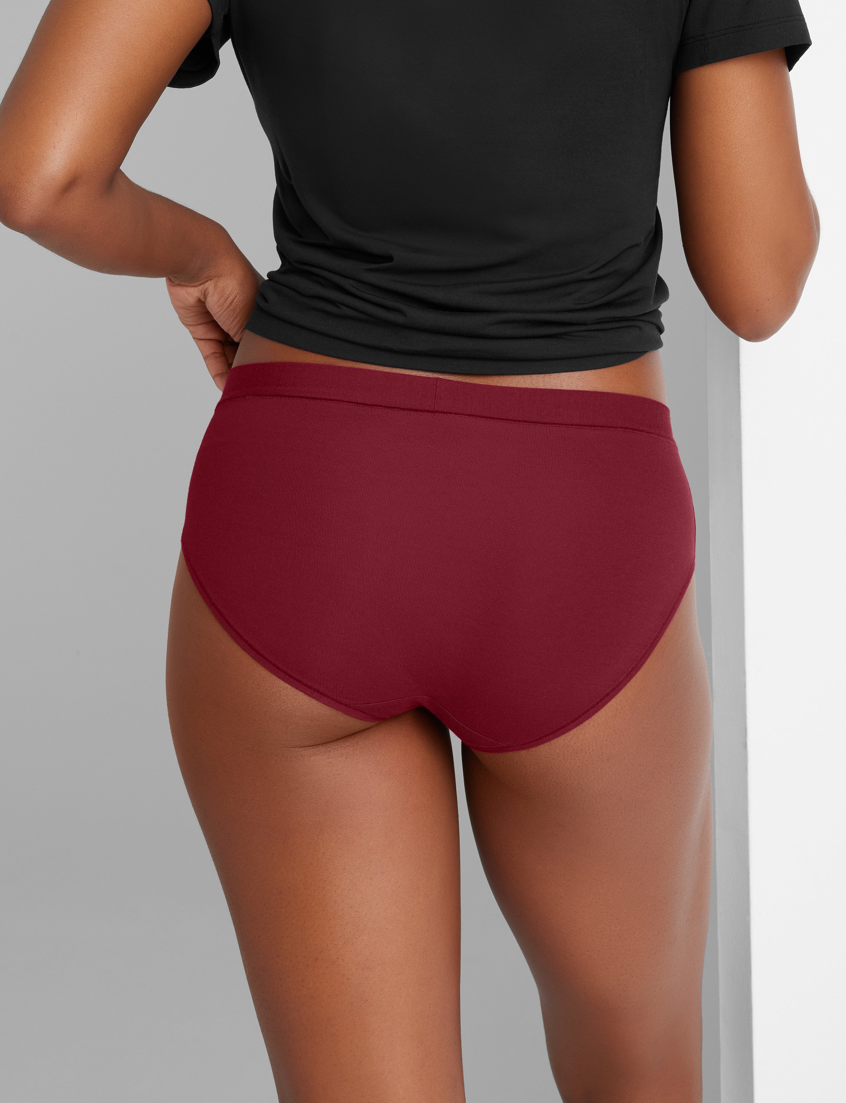 Women's Second Skin High Rise Brief (5-Pack)