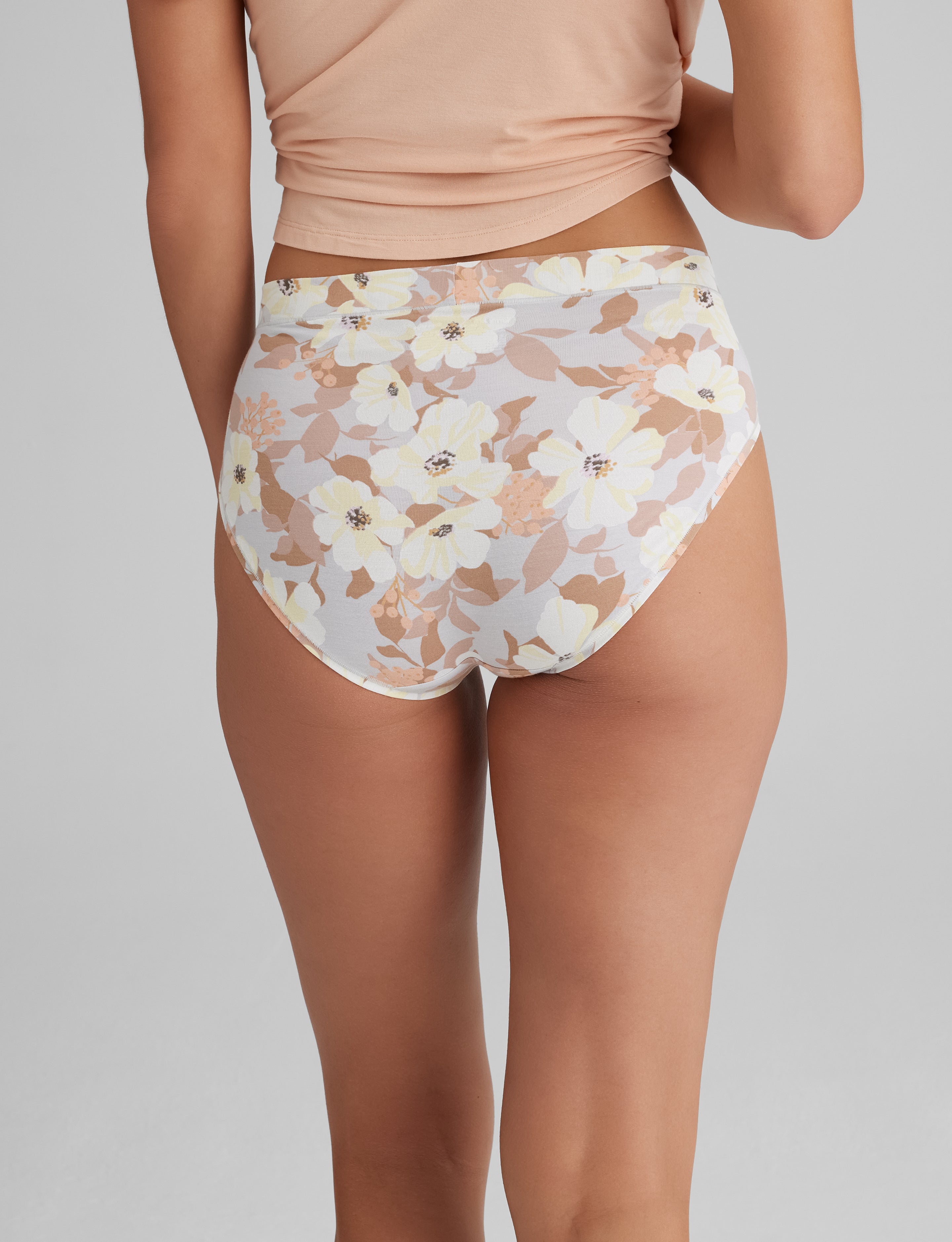 Women's Second Skin High Rise Brief (3-Pack)