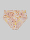 Women's Second Skin High Rise Brief::Bisque Soft Floral::Swatch