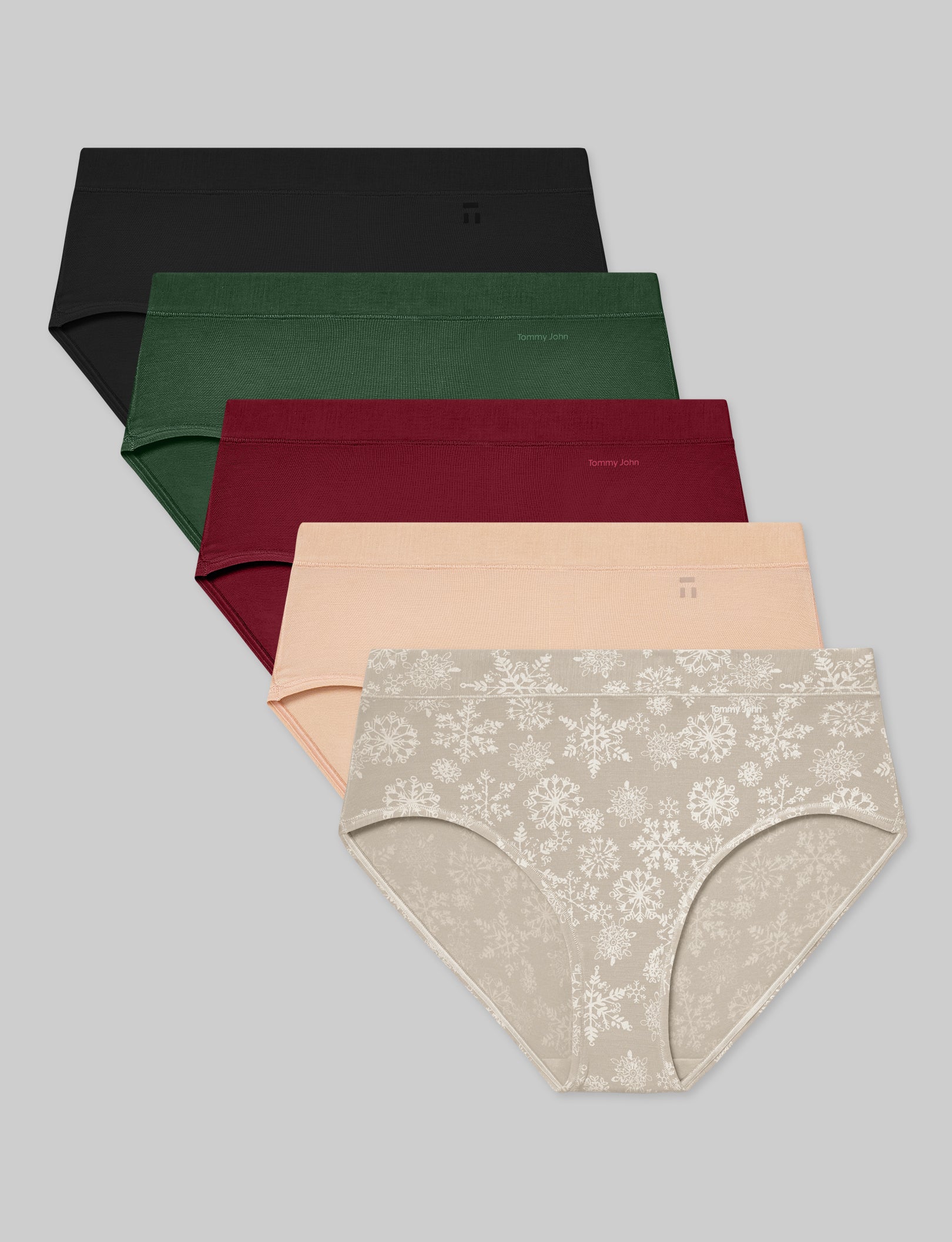 Women's Second Skin High Rise Brief (5-Pack)