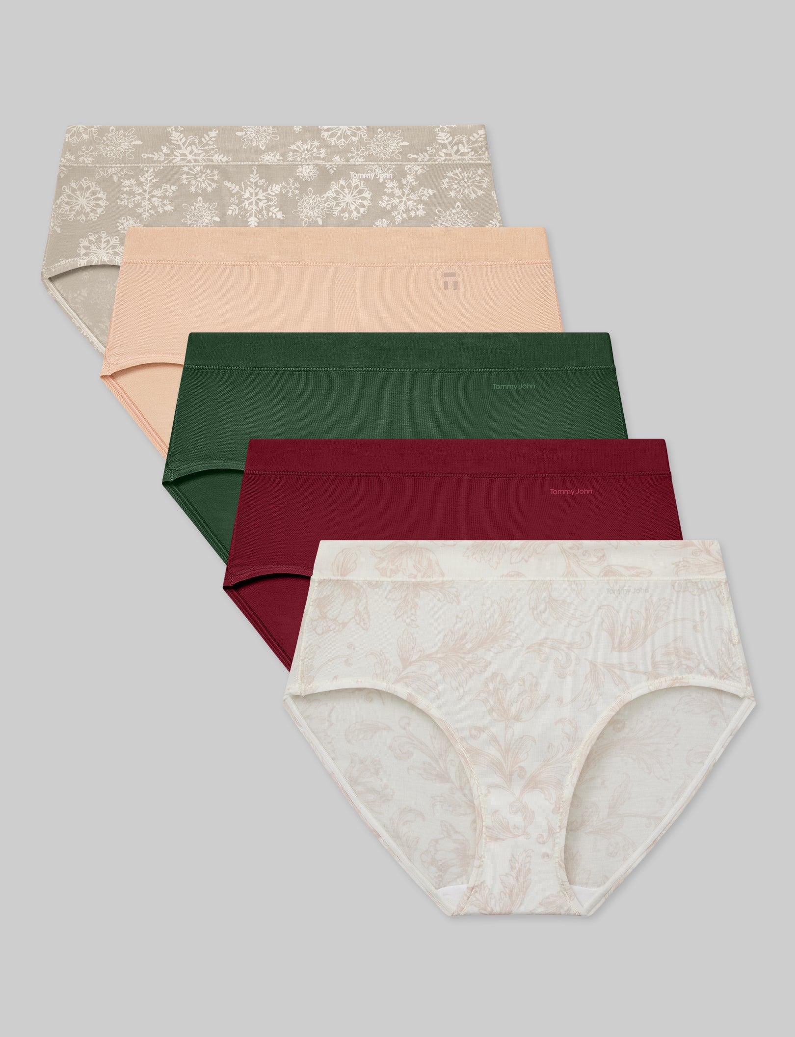 Women's Second Skin High Rise Brief (5-Pack)