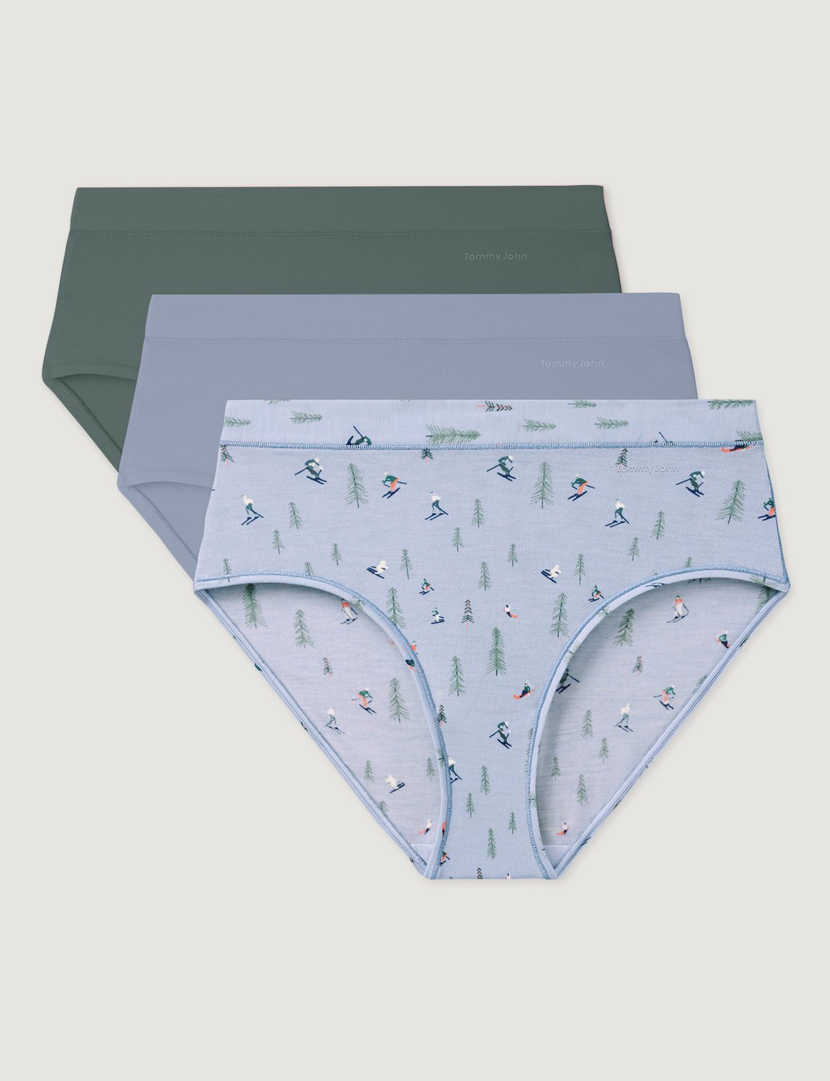 Women's Second Skin High Rise Brief (3-Pack)