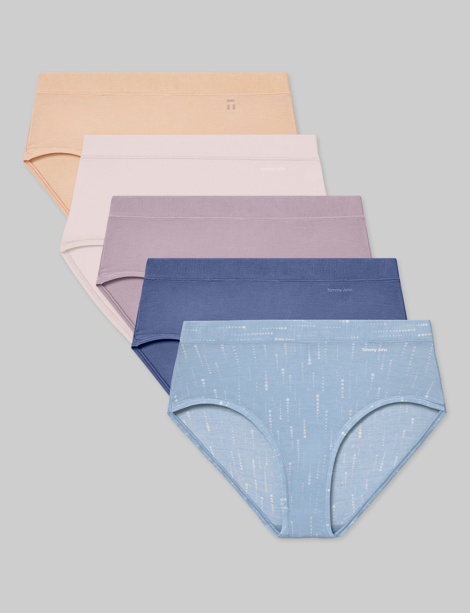 Women's Second Skin High Rise Brief (5-Pack)