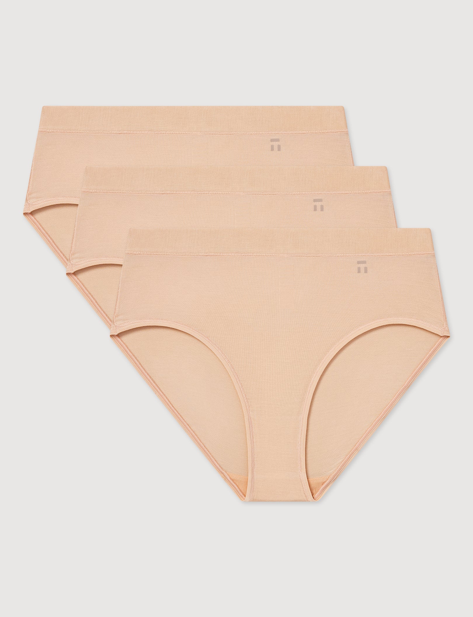 Women's Second Skin High Rise Brief (3-Pack)