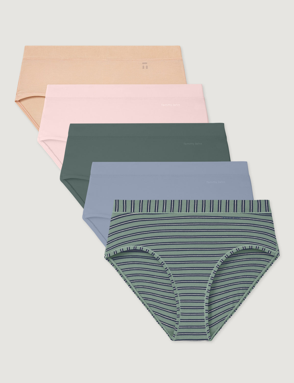 Women's Second Skin High Rise Brief (5-Pack)