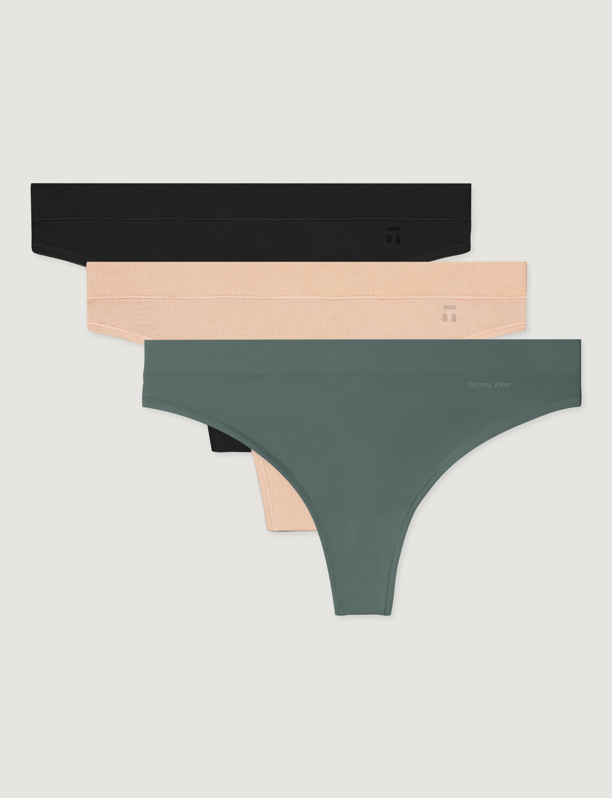 Women's Second Skin Thong (3-Pack)