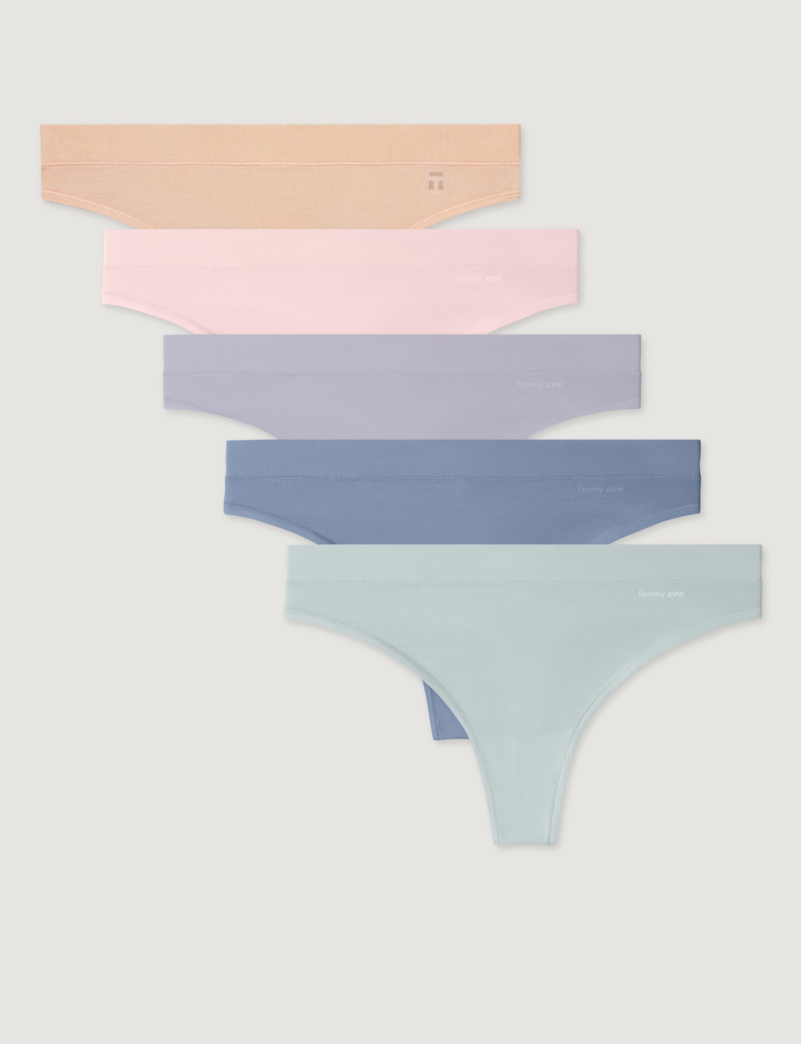 Women's Second Skin Thong (5-Pack)
